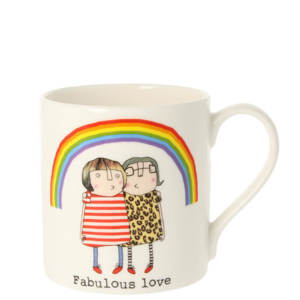 Rosie Made A Thing Fabulous Girl Love Mug 350ml